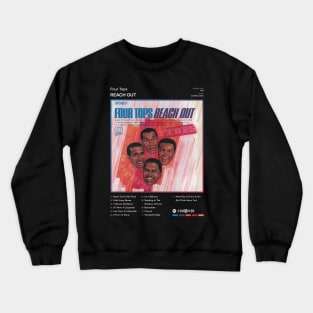 Four Tops - Reach Out Tracklist Album Crewneck Sweatshirt